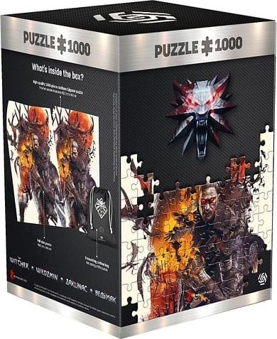 Puzzle Zaklínač: Monsters, 1000 dílků - obrázek 1