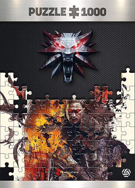 Puzzle Zaklínač: Monsters, 1000 dílků - obrázek 3