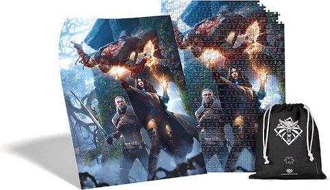Puzzle Zaklínač: Yennefer, 1000 dílků - obrázek 2