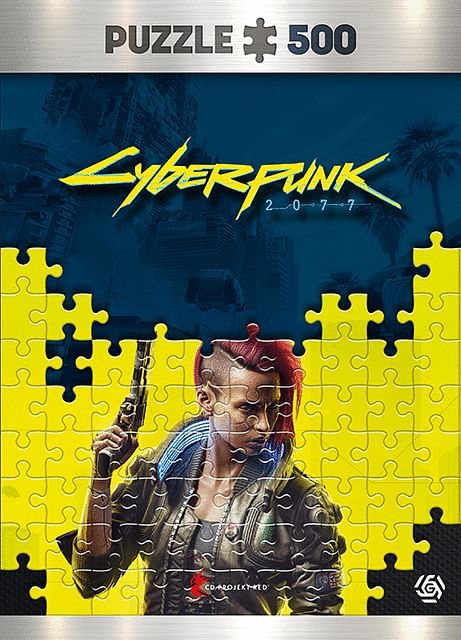 Puzzle Cyberpunk 2077 Female V, 500 dílků - obrázek 3