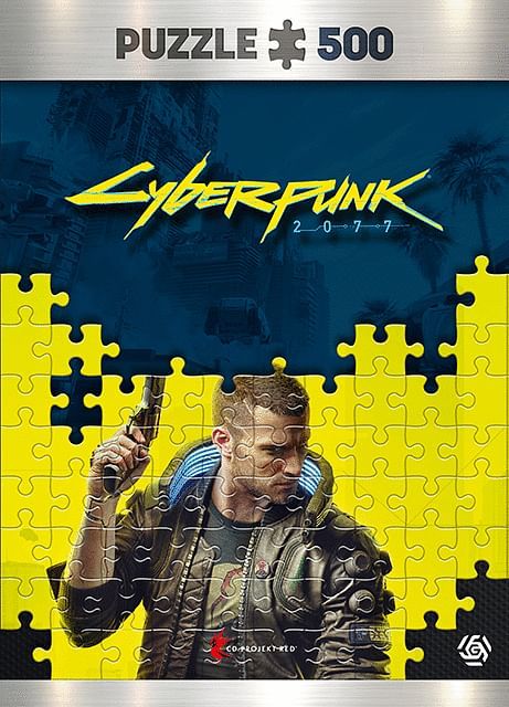 Puzzle Cyberpunk 2077 Male V, 500 dílků - obrázek 3
