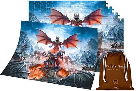 Puzzle Elder Scrolls: Skyrim - Elsweyr Vista, 1000 dílků - obrázek 2