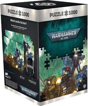 Puzzle Warhammer 40000: Space Marine, 1000 dílků - obrázek 1