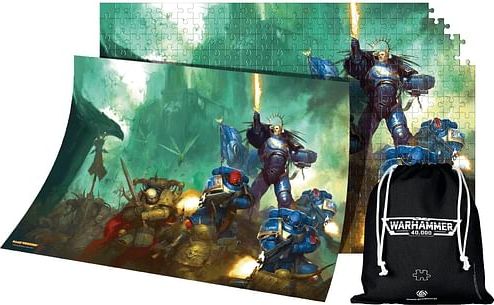 Puzzle Warhammer 40000: Space Marine, 1000 dílků - obrázek 2