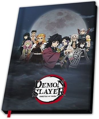 ABYstyle Zápisník Demon Slayer - Pillars A5 - obrázek 1