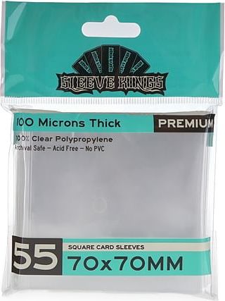 Obaly na karty 70 x 70 mm (Sleeve Kings Premium) - obrázek 1