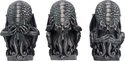 Nemesis Now Sošky tří moudrých Cthulhu - obrázek 2