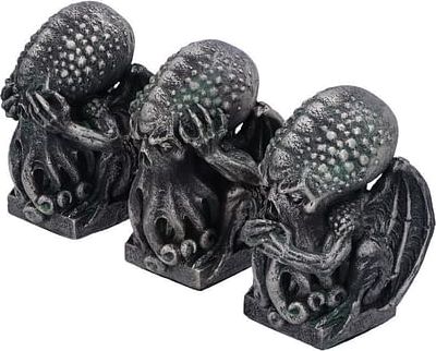Nemesis Now Sošky tří moudrých Cthulhu - obrázek 4