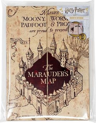 Blue Sky Studios Zápisník Harry Potter - Pobertův plánek, magnetický A5 - obrázek 1