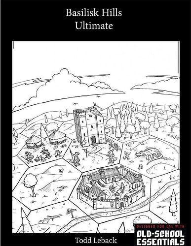 The Basilisk Hills Ultimate Hexcrawl - obrázek 1