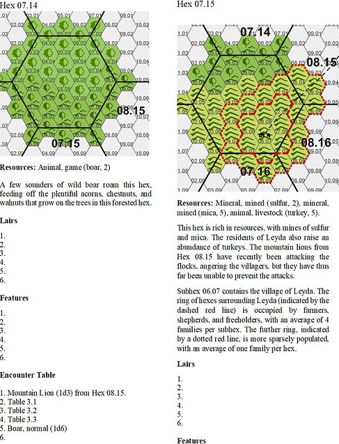 The Basilisk Hills Ultimate Hexcrawl - obrázek 3