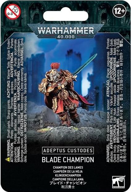 Warhammer 40000: Adeptus Custodes Blade Champion - obrázek 1