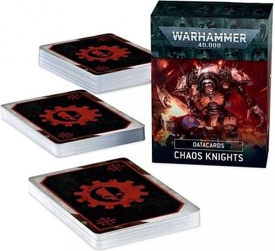 Warhammer 40000: Datacards Chaos Knights - obrázek 2