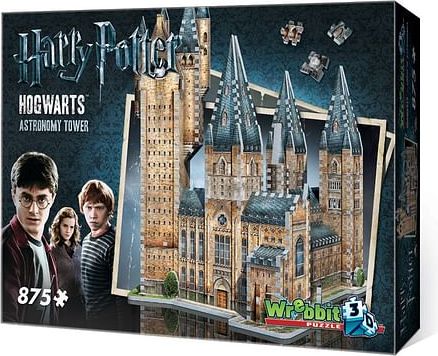 Harry Potter 3D Puzzle: Bradavice - Astronomická věž, 875 dílků - obrázek 2