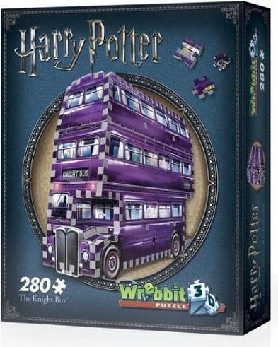 Harry Potter 3D Puzzle: Záchranný autobus, 280 dílků - obrázek 2