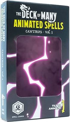 The Deck of Many Animated Spells: Cantrips - obrázek 1