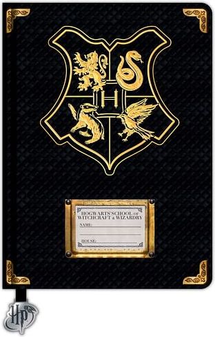 Blue Sky Studios Zápisník Harry Potter - Bradavice, 200 listů A5, barva vínová - obrázek 1