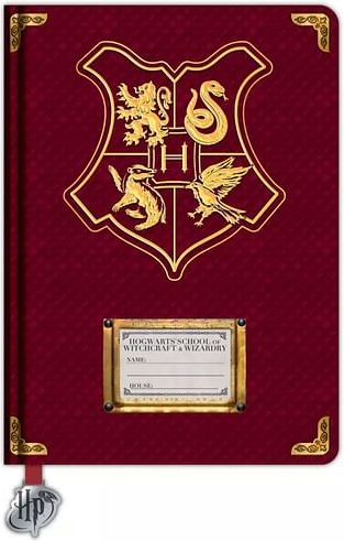 Blue Sky Studios Zápisník Harry Potter - Bradavice, 200 listů A5, barva vínová - obrázek 2