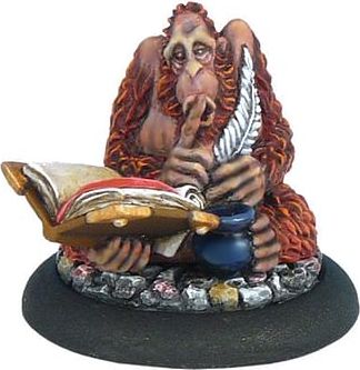 Micro Art Studio Zeměplocha: Figurka Knihovník - obrázek 1