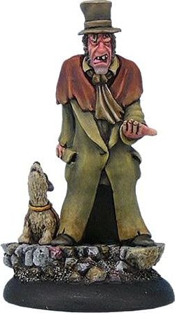 Micro Art Studio Zeměplocha: Figurka Starý Smrďa Rum a pes Gaspoda - obrázek 1
