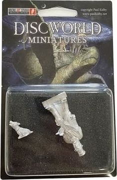 Micro Art Studio Zeměplocha: Figurka Starý Smrďa Rum a pes Gaspoda - obrázek 2