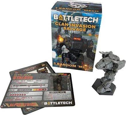 BattleTech Clan Invasion Salvage Blind Box - obrázek 2