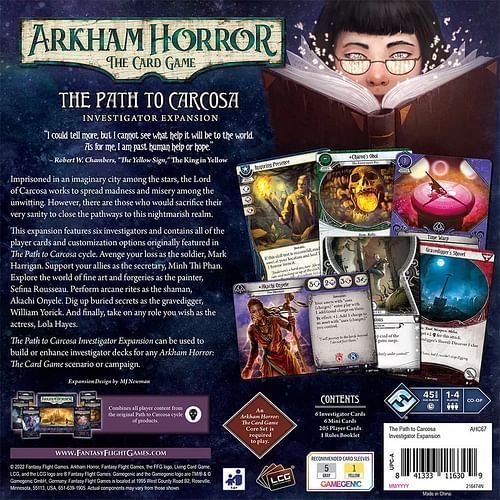 Arkham Horror LCG: Path to Carcosa: Investigator Expansion - obrázek 3