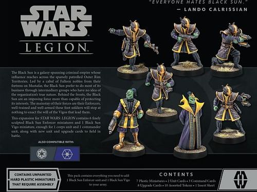 Star Wars: Legion - Black Sun Enforcers Unit Expansion - obrázek 2