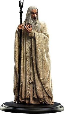 Weta Collectibles Figurka Pán prstenů: Saruman Bílý - obrázek 3