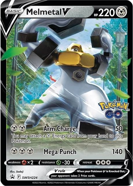 Pokémon TCG — Pokémon GO V Battle Deck Mewtwo V vs Melmetal V - obrázek 3