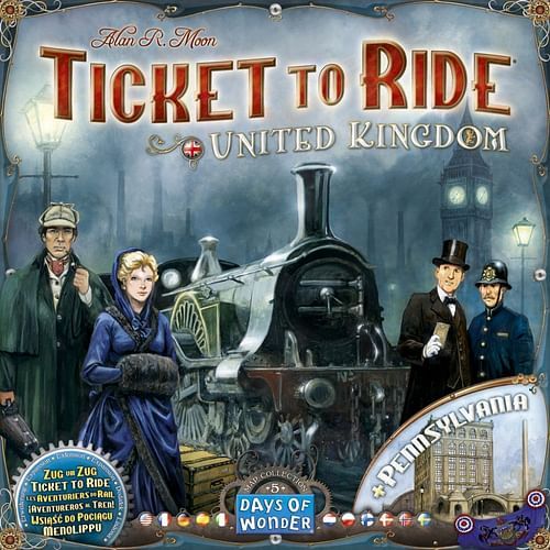 Ticket to Ride: United Kingdom and Pennsylvania - obrázek 1