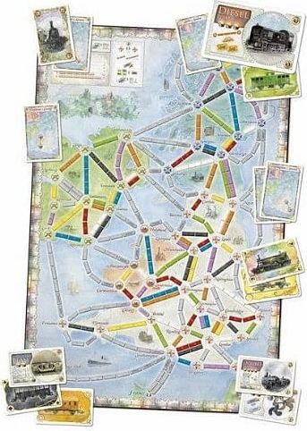 Ticket to Ride: United Kingdom and Pennsylvania - obrázek 2