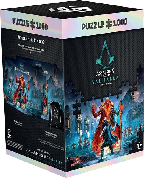 Puzzle Assassin s Creed Valhalla - Dawn of Ragnarok, 1000 dílků - obrázek 1