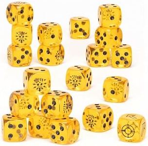 Sada kostek Horus Heresy: Legion Dice - Imperial Fists - obrázek 2