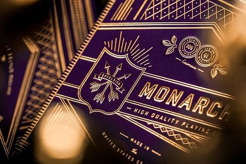 Hrací karty Theory11: Purple Monarchs - obrázek 5