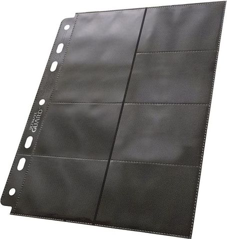 10 složek pro karetní album (Ultimate Guard 14-Pocket), černé - obrázek 2