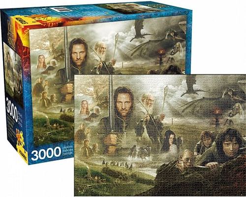 Puzzle Pán prstenů - Saga, 3000 dílků - obrázek 3