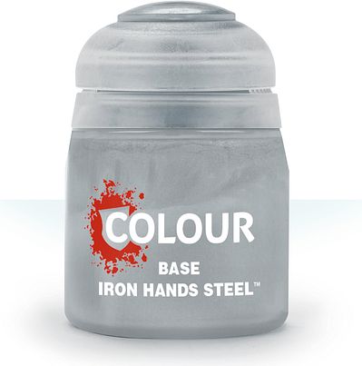Citadel Base: Iron Hands Steel 12ml - obrázek 1