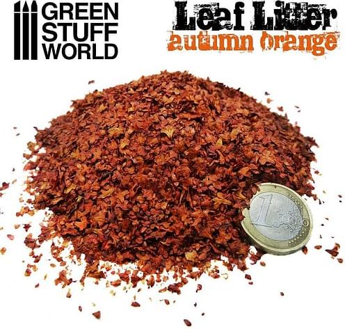 Dekorace Green Stuff World: Leaf Litter - Autumn Orange - obrázek 2