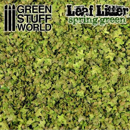 Dekorace Green Stuff World: Leaf Litter - Spring Green - obrázek 3