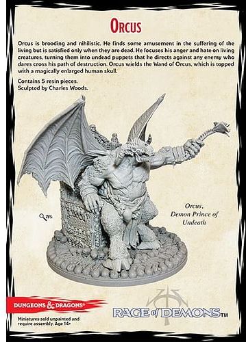 Dungeons and Dragons Collectors Series: Orcus - obrázek 3
