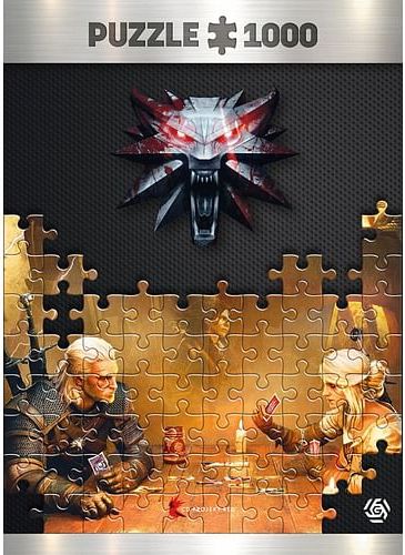 Puzzle Zaklínač: Hraní Gwentu, 1000 dílků - obrázek 4