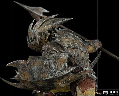Iron Studios Figurka Pán Prstenů - Armored Orc BDS Art Scale 1/10 - obrázek 2