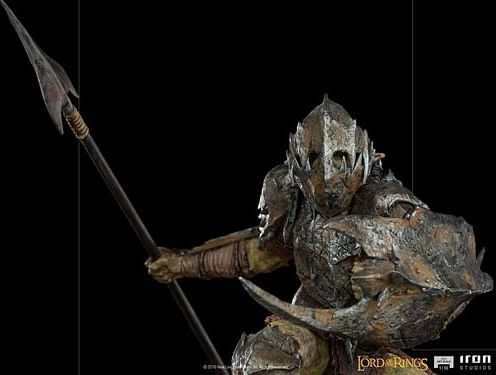 Iron Studios Figurka Pán Prstenů - Armored Orc BDS Art Scale 1/10 - obrázek 4