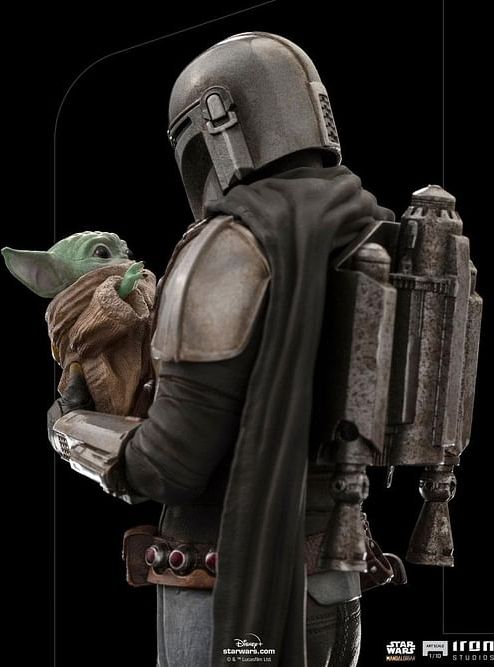 Iron Studios Figurka Star Wars: The Mandalorian & Grogu Art Scale 1/10 - obrázek 2