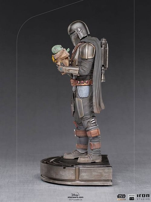 Iron Studios Figurka Star Wars: The Mandalorian & Grogu Art Scale 1/10 - obrázek 3