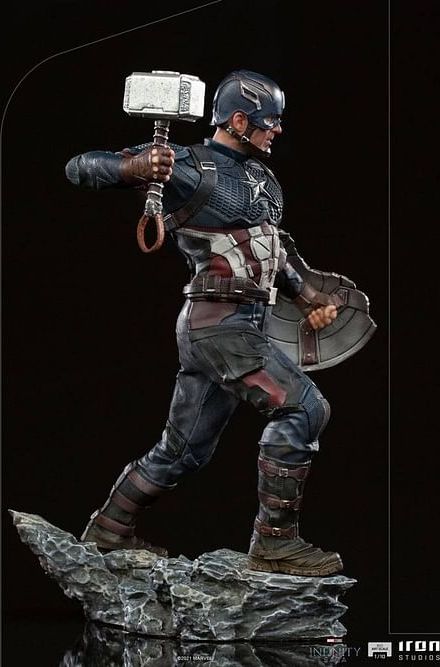 Iron Studios Figurka Captain America Ultimate BDS Art Scale 1/10 - obrázek 2