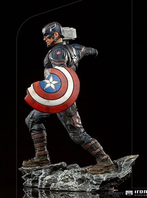 Iron Studios Figurka Captain America Ultimate BDS Art Scale 1/10 - obrázek 4