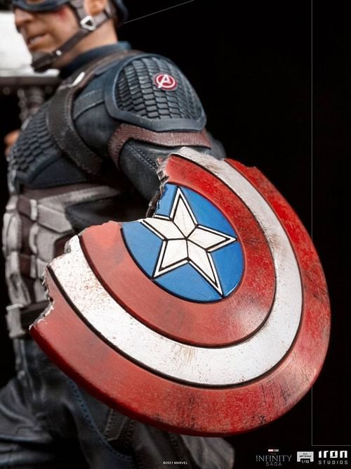 Iron Studios Figurka Captain America Ultimate BDS Art Scale 1/10 - obrázek 6