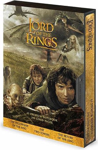 Pyramid International Zápisník Pán prstenů - VHS A5 - obrázek 1